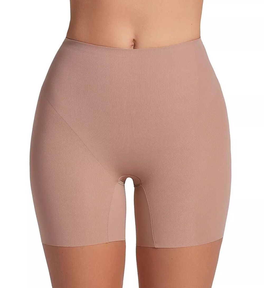 Leonisa Undetectable Padded Instant Butt Lift Shaper Short Natural Brown Medium